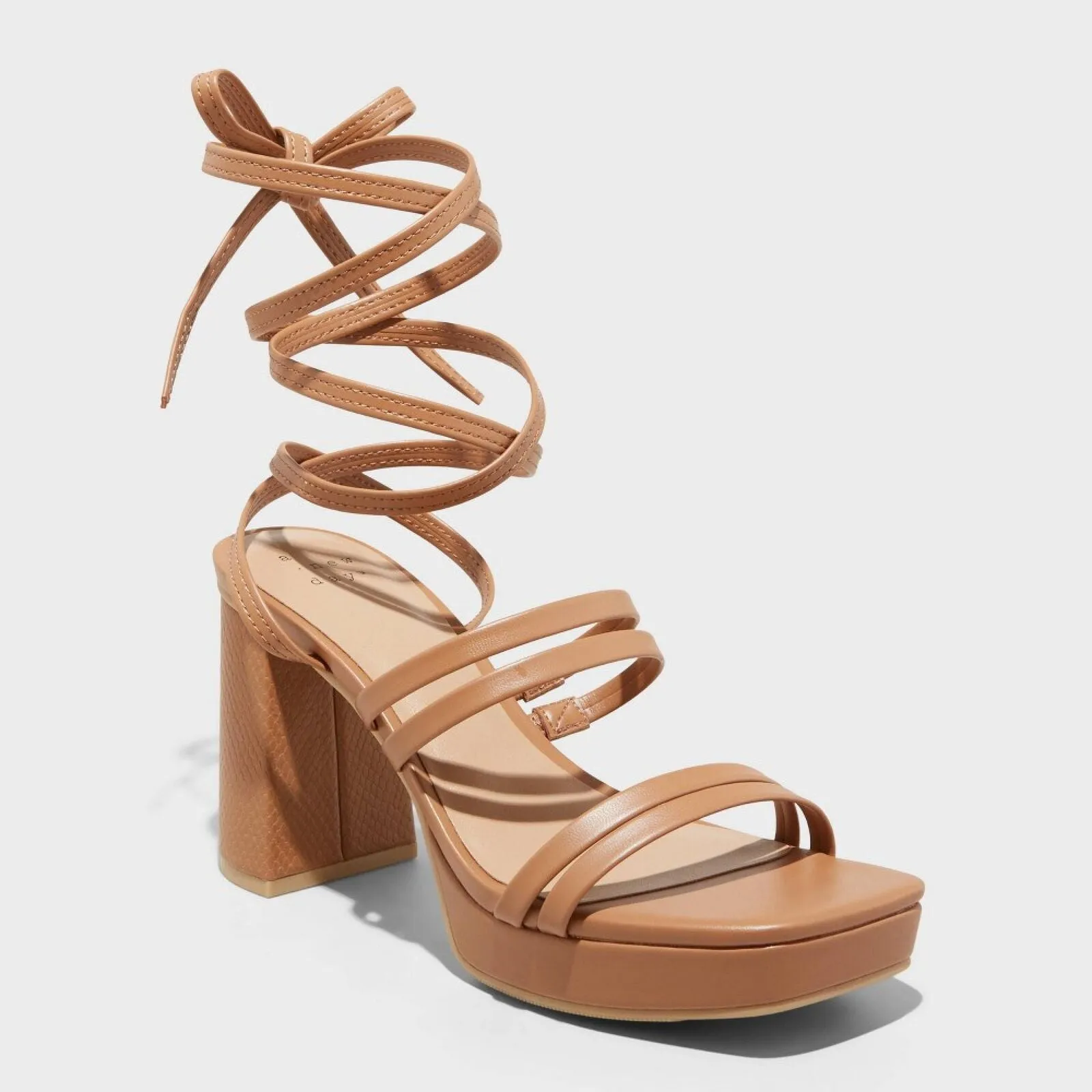 A New Day Women's Brittany Platform Heels 89596791 Brown 9M