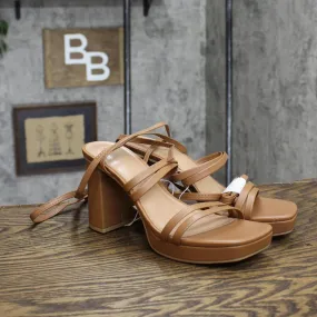 A New Day Women's Brittany Platform Heels 89596791 Brown 9M