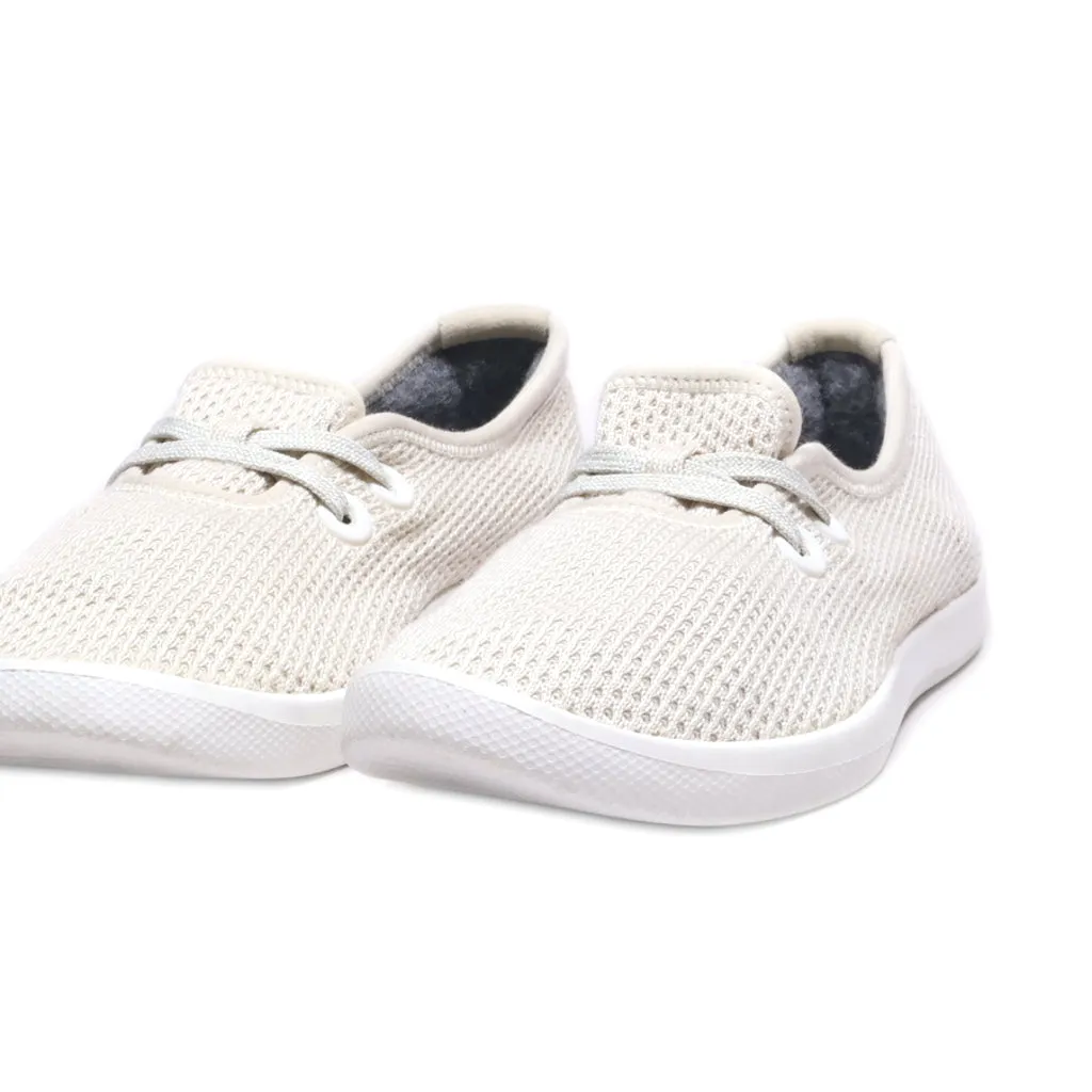 Allbirds Tree Skippers Sport Shoes Fabric Beige Colour For Women