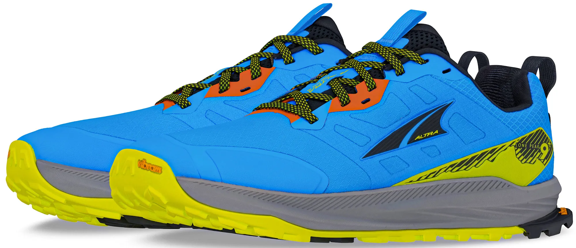 Altra Lone Peak 9  Mens Trail Running Shoes - Blue