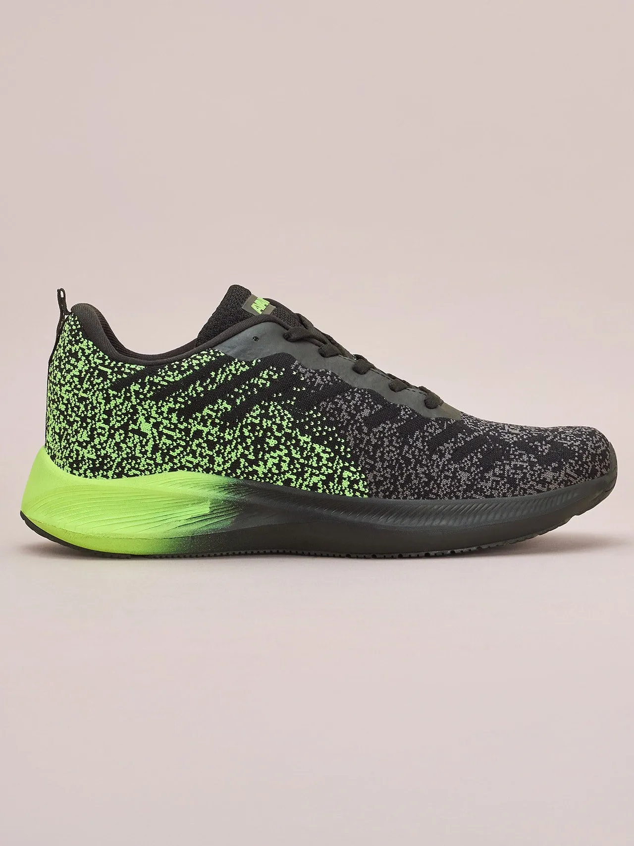 Avant Men's Pebble Running Shoes - Black/Green