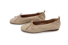 Barney Sand Grainy Leather