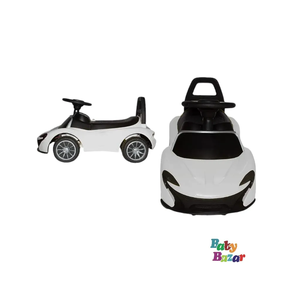 Beautiful Kids Twister | Push car - White