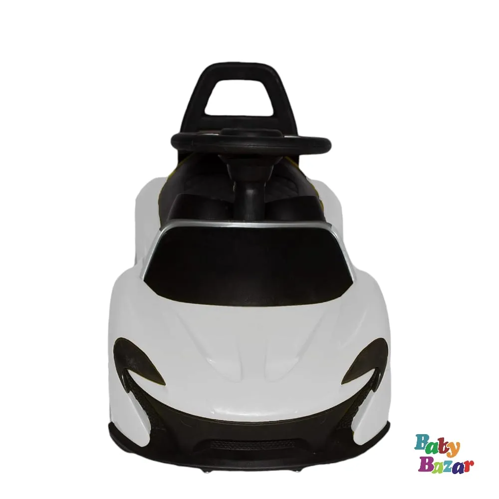 Beautiful Kids Twister | Push car - White