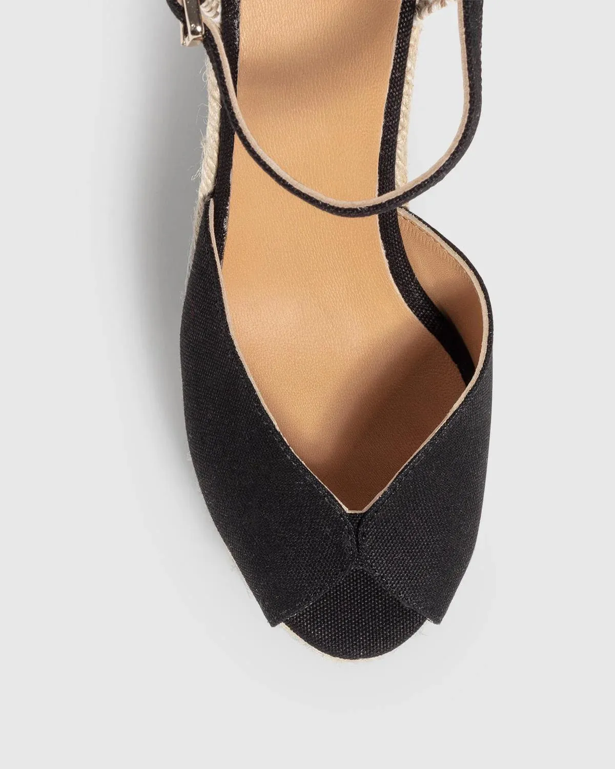 Bianca 8 Black Espadrilles
