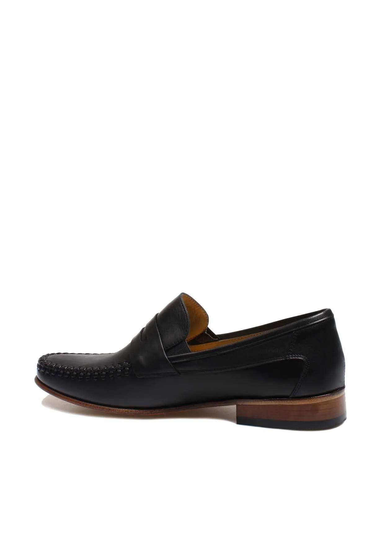 Black Penny Loafers-Wessi