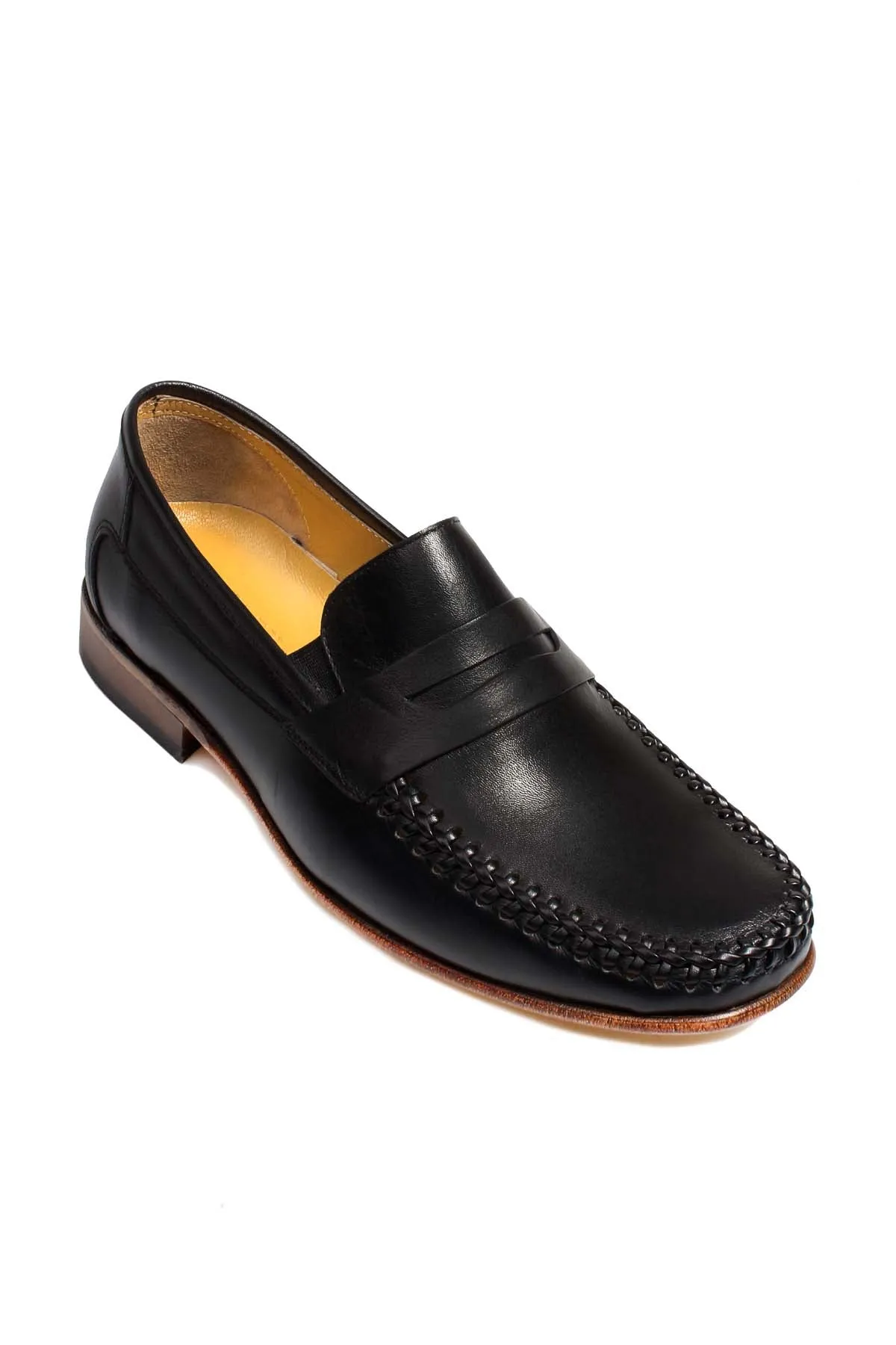 Black Penny Loafers-Wessi