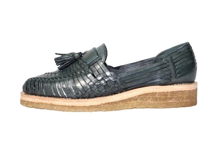 Blue Moderno Huarache Loafer