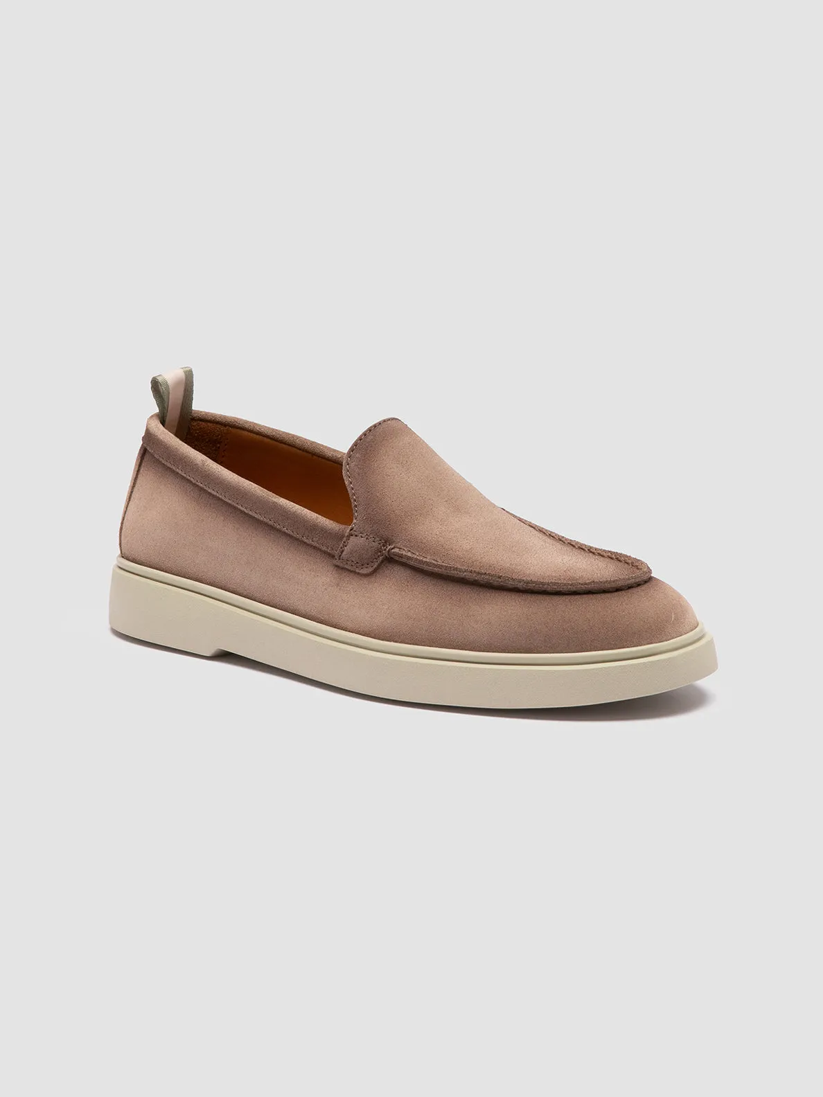 BONES 101 - Beige Suede Loafers