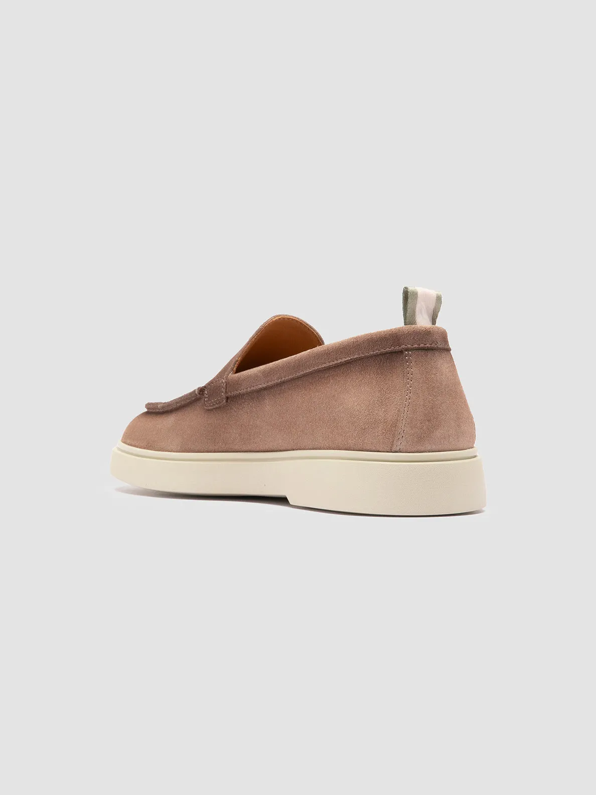 BONES 101 - Beige Suede Loafers