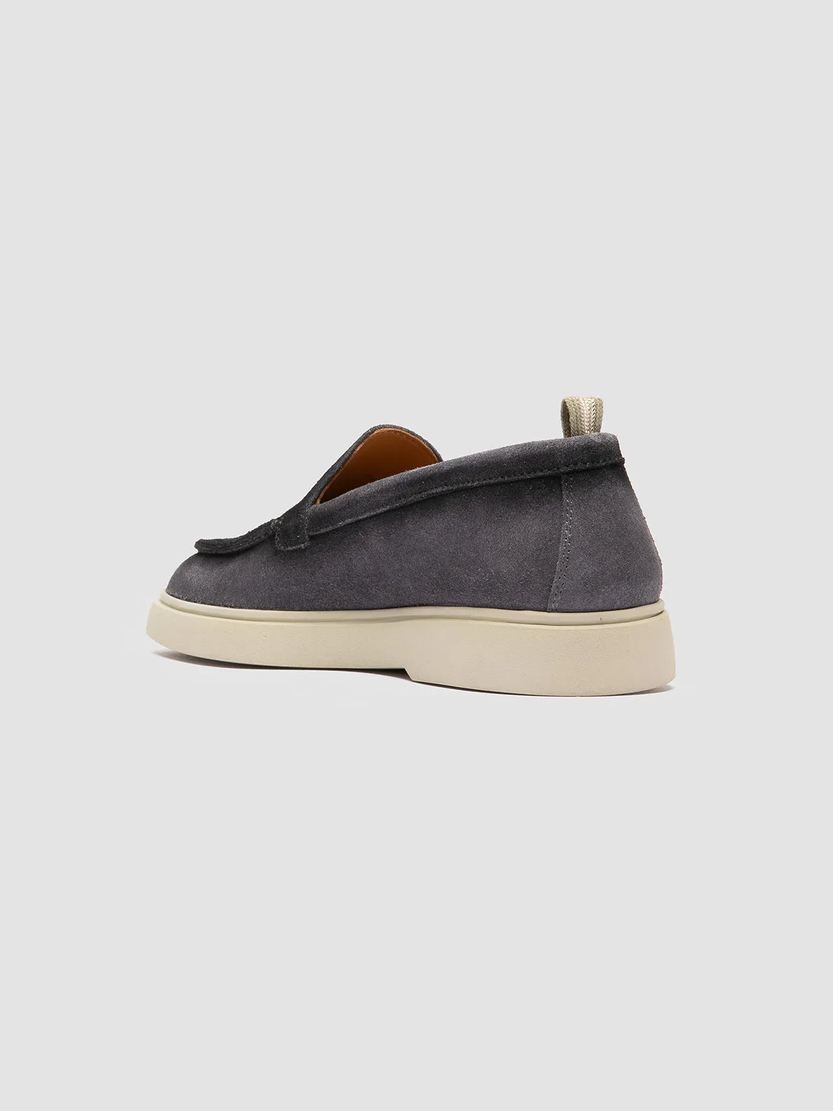 BONES 101 - Grey Suede Loafers
