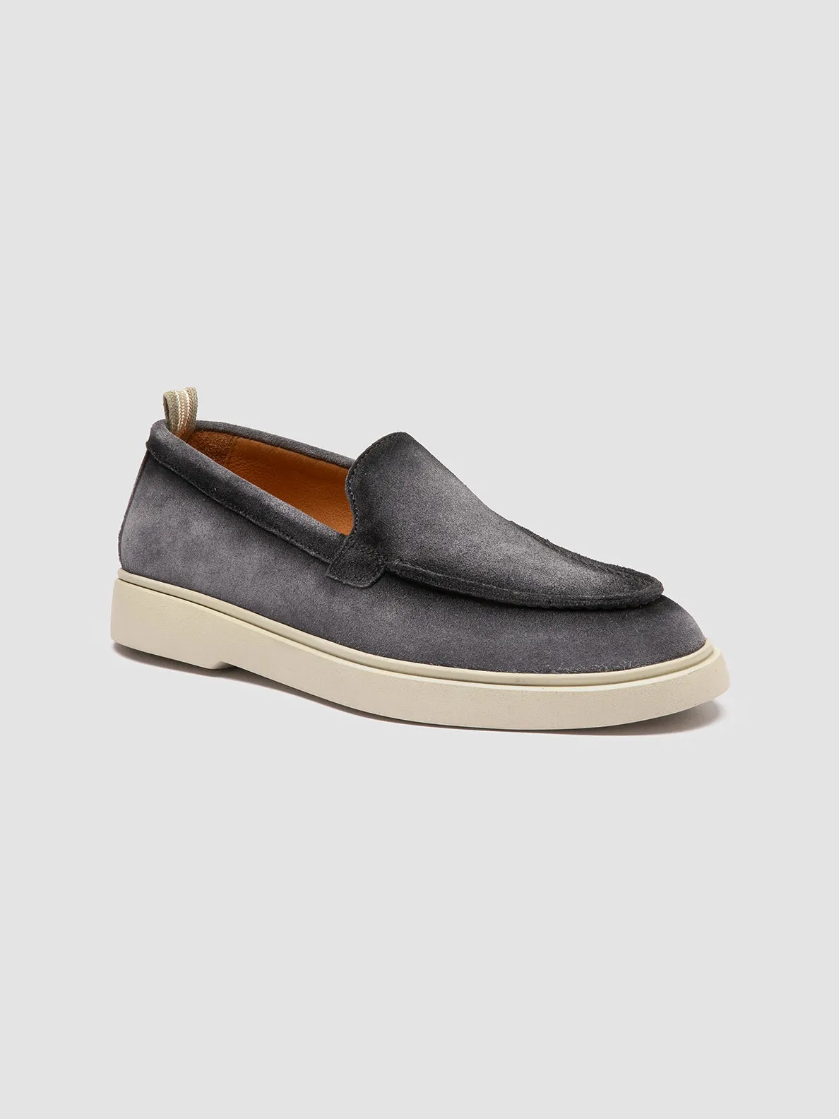 BONES 101 - Grey Suede Loafers