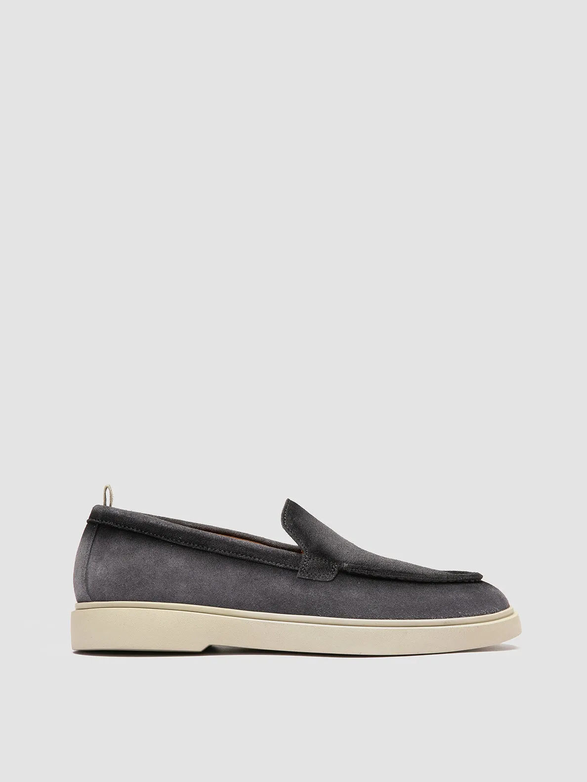 BONES 101 - Grey Suede Loafers