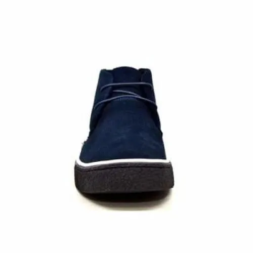 British Walkers Playboy Union Jack Men's Red White and Blue Suede