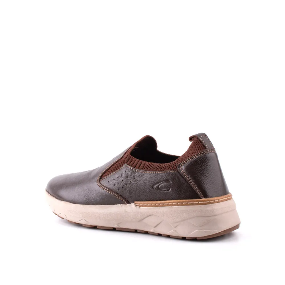 camel active Easy Basic Slip On Shoes Men Dark Coffee NESTA 852403-AM1SV-35 DARK COFFEE