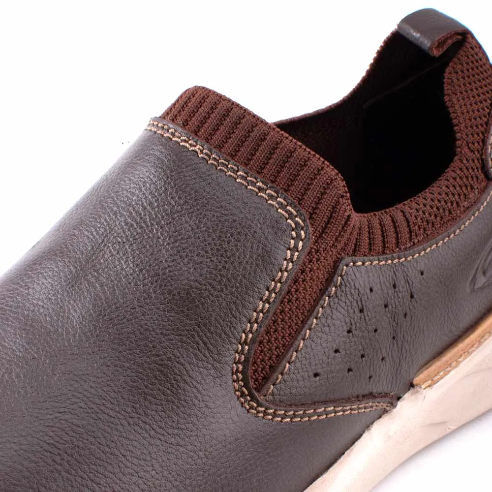 camel active Easy Basic Slip On Shoes Men Dark Coffee NESTA 852403-AM1SV-35 DARK COFFEE