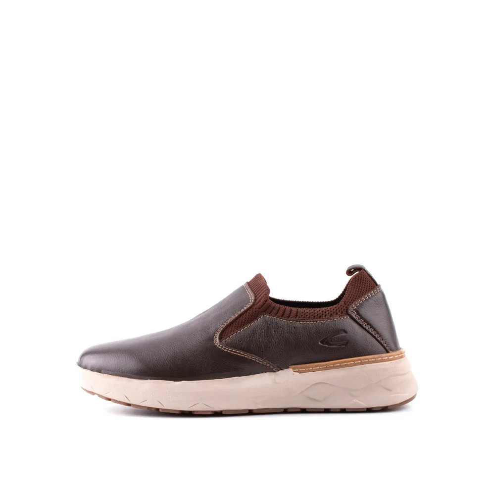 camel active Easy Basic Slip On Shoes Men Dark Coffee NESTA 852403-AM1SV-35 DARK COFFEE