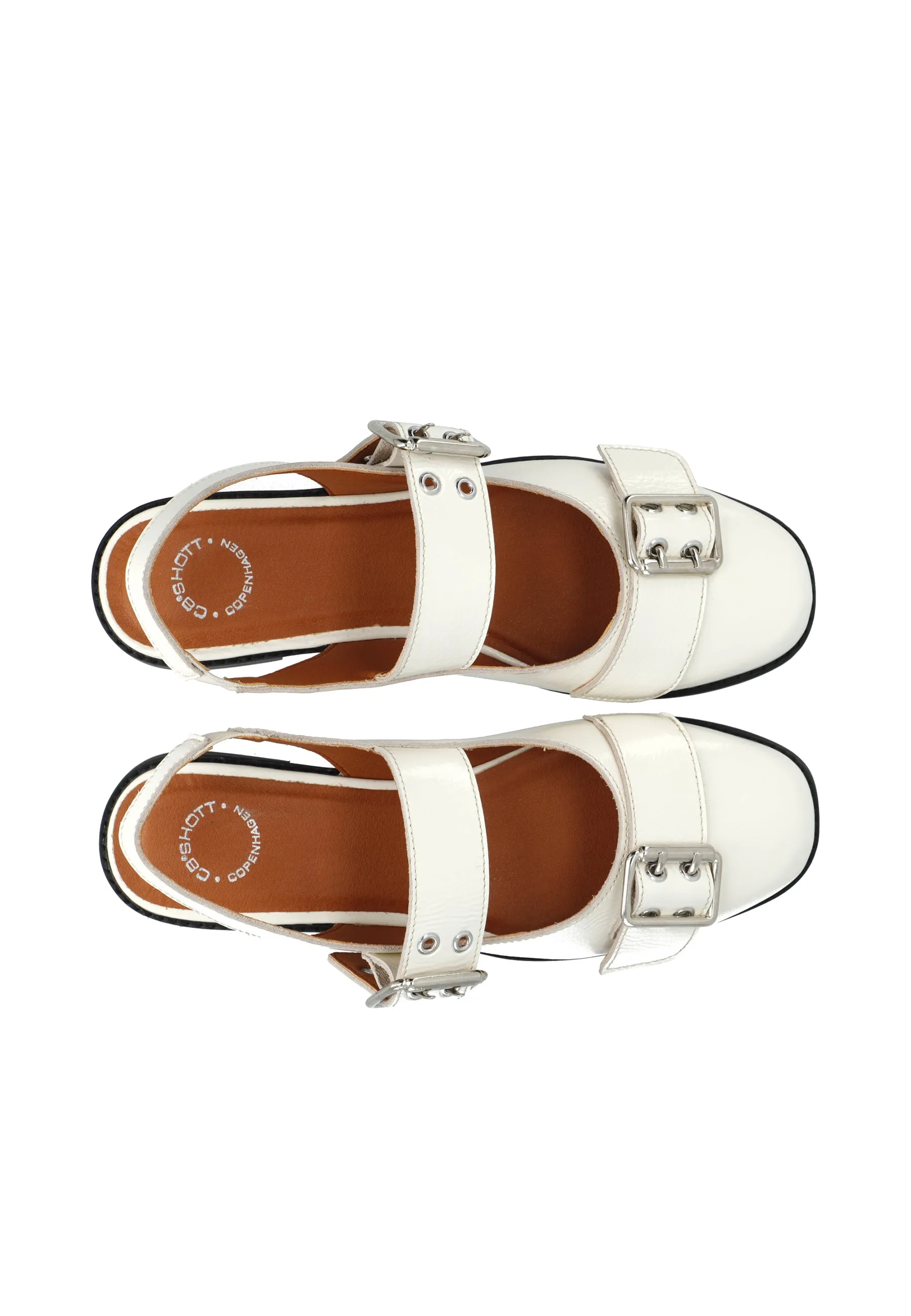 CASDIANA SLING BACK - Off White