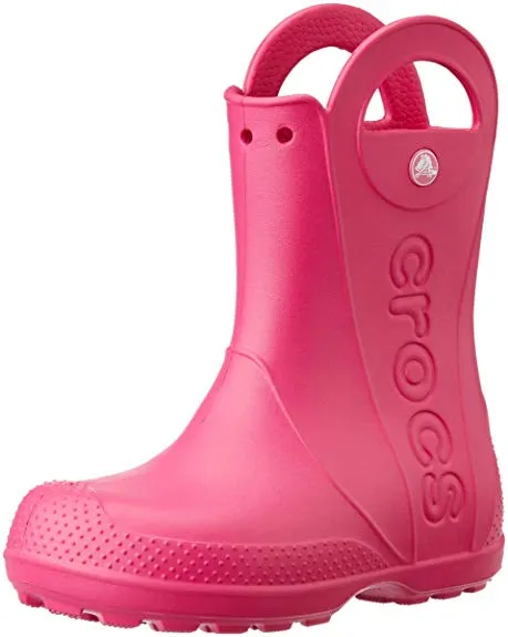 Crocs Handle It Rain Kids Lifestyle Boots Pink