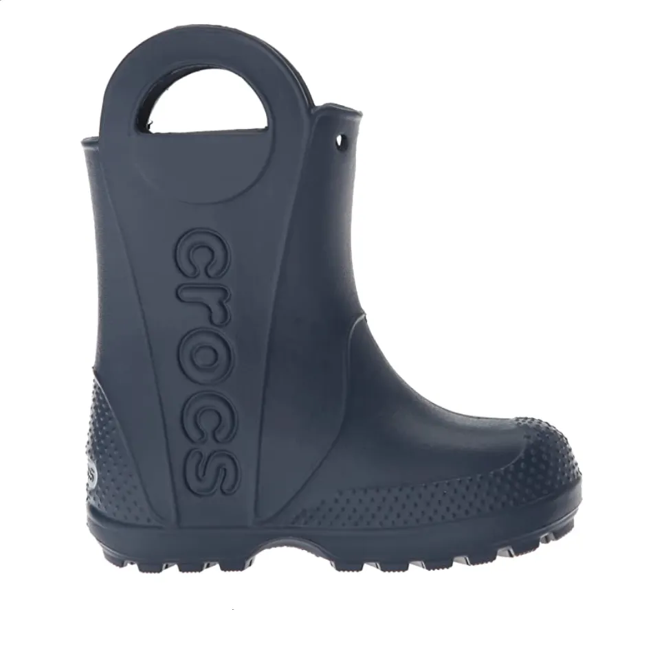 Crocs Kids Classic Handle It Rain Boots - Navy
