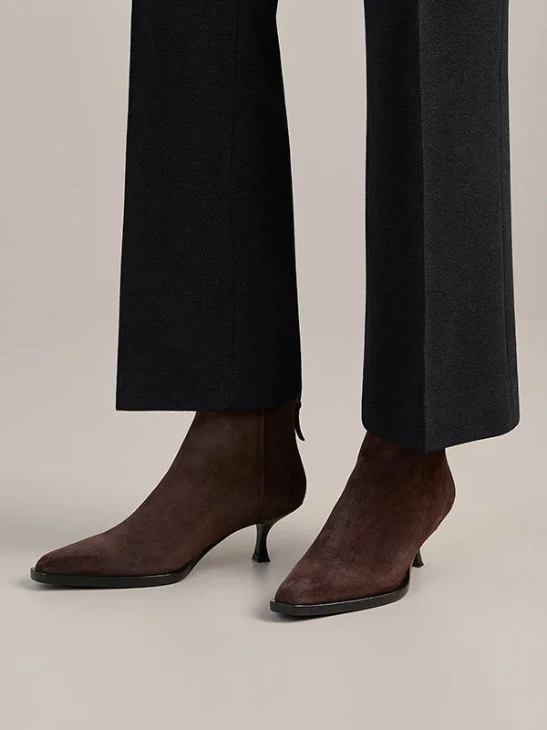 Dillon Boot in Walnut Suede