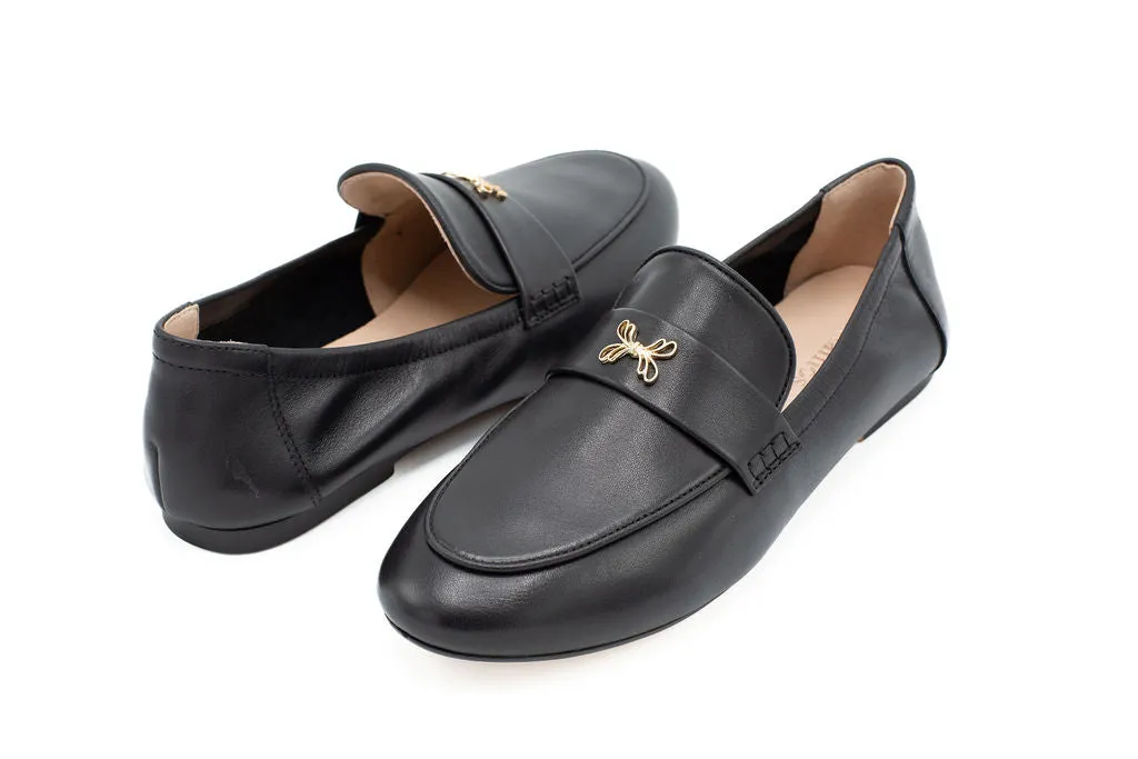 Ella Black Leather