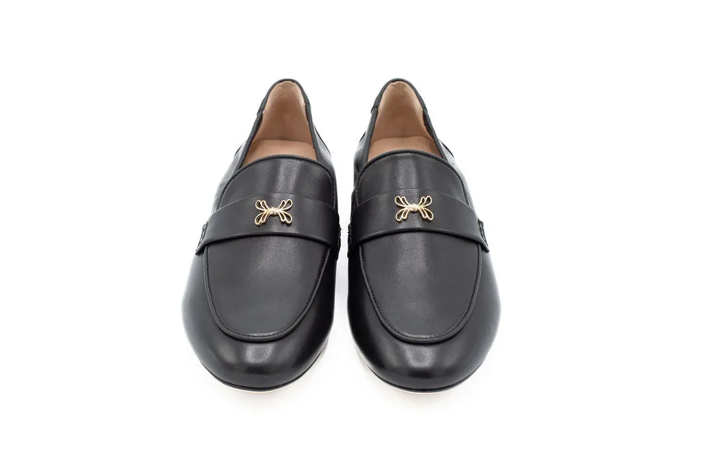 Ella Black Leather