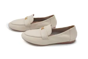 Ella Ivory Leather