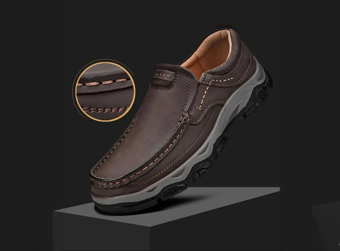 FitVille Men's Slip-On Loafers
