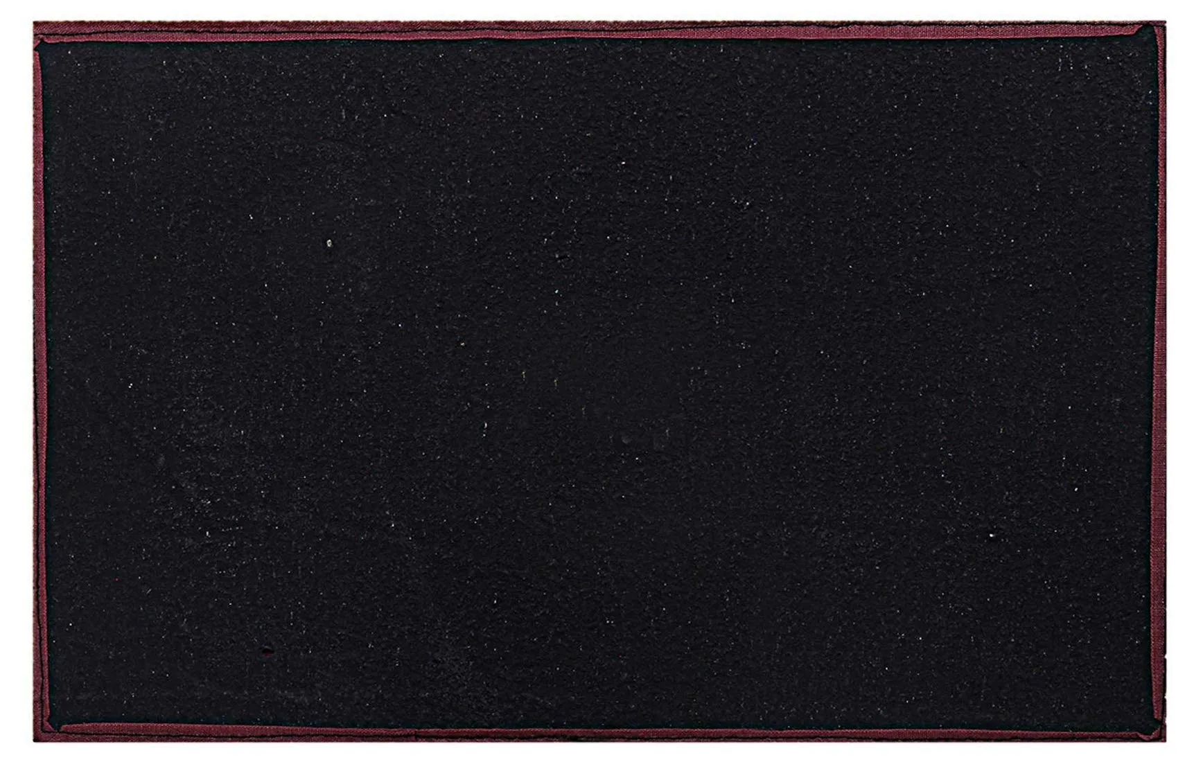 Fun Homes Microfiber Anti Slip 3 Pieces Door Mat 14"x21" (Maroon, Fun0504)