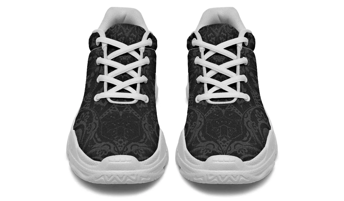 Ghost Mandala Chunky Shoes