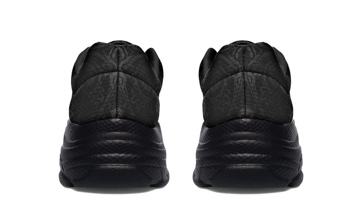 Ghost Mandala Chunky Shoes