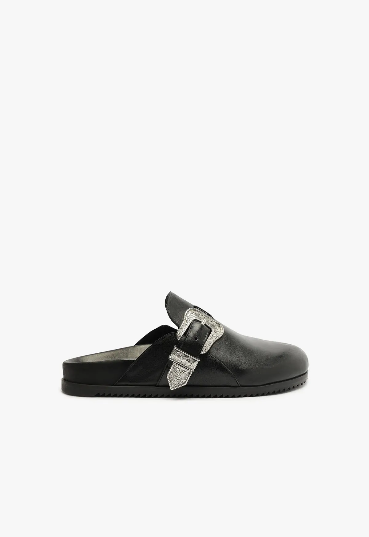Grace Leather Flat