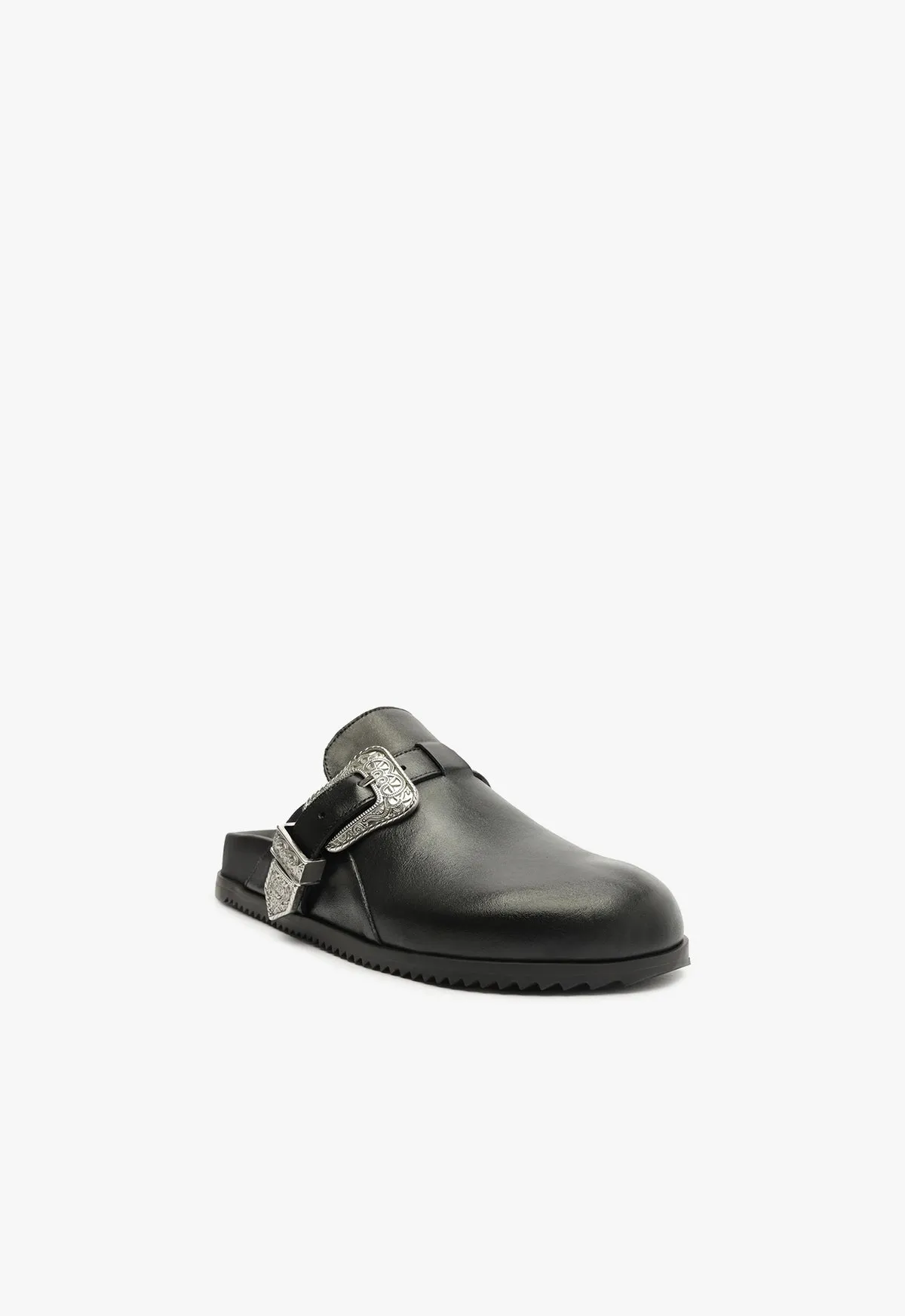 Grace Leather Flat