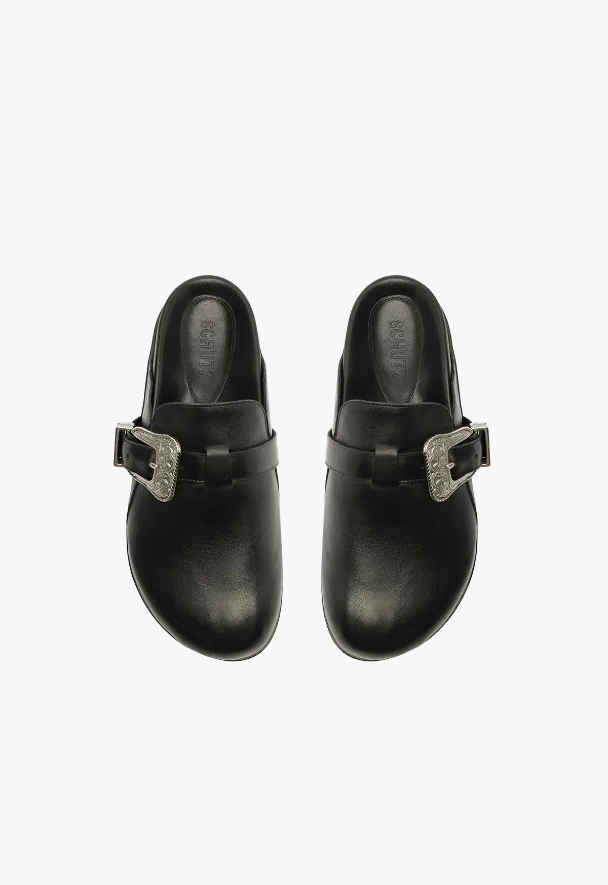 Grace Leather Flat