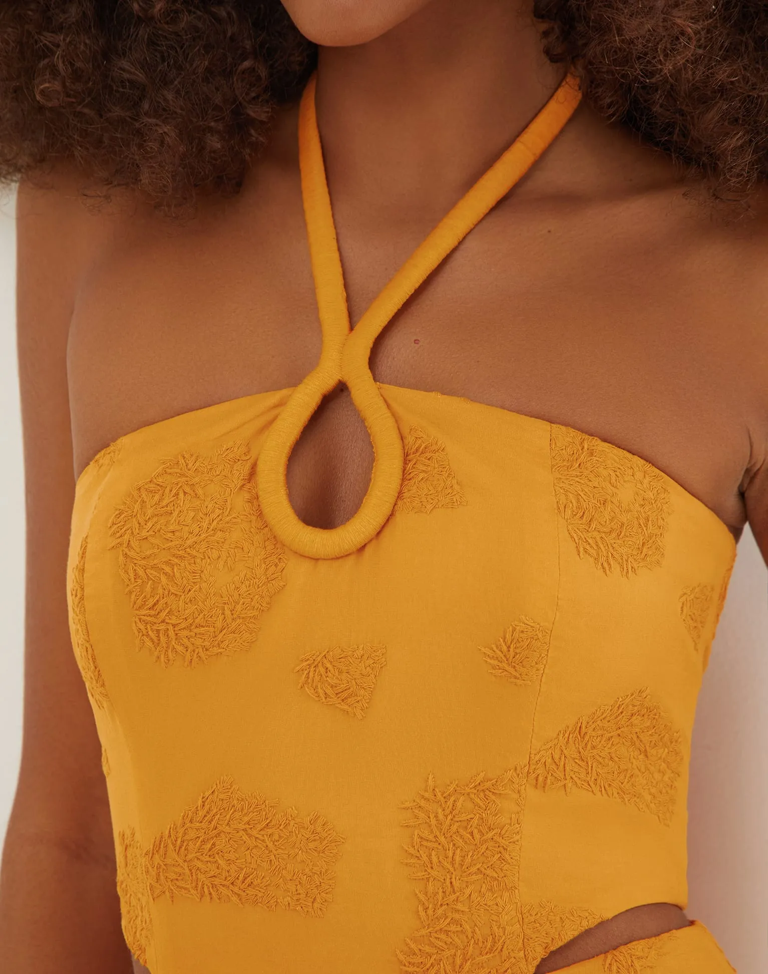 Jordana Midi Dress - Sunset