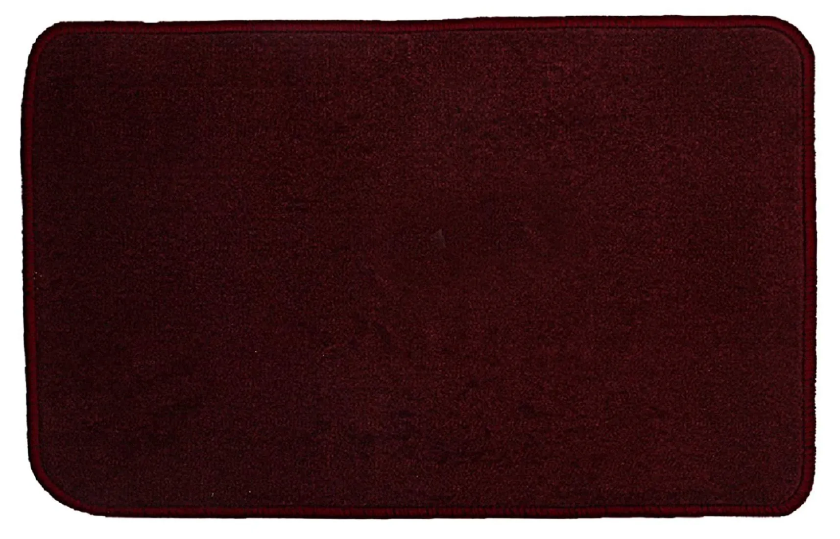 Kuber Industries Microfiber Anti Slip 6 Pieces Door Mat 22"x14"(Maroon) (CTKTC046217)
