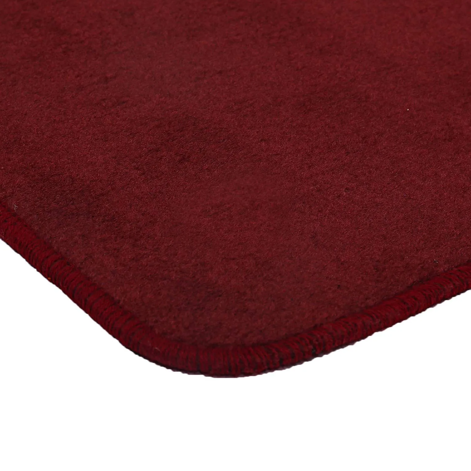 Kuber Industries Microfiber Anti Slip 6 Pieces Door Mat 22"x14"(Maroon) (CTKTC046217)