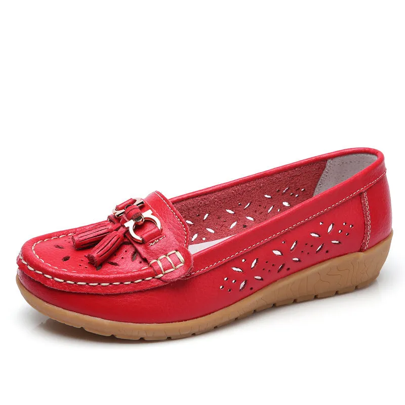 Loafers Middle-Aged and Elderly Slip-on Flats