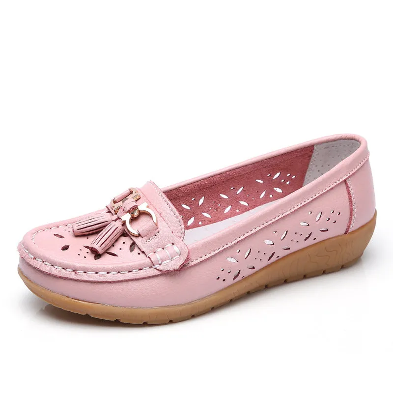 Loafers Middle-Aged and Elderly Slip-on Flats