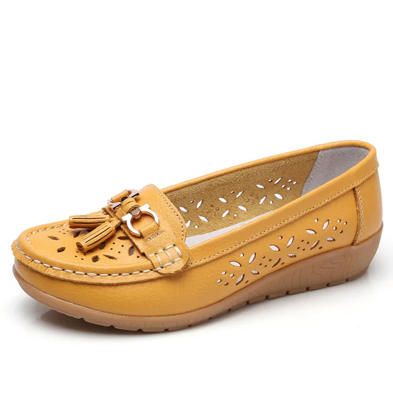 Loafers Middle-Aged and Elderly Slip-on Flats
