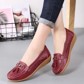 Loafers Middle-Aged and Elderly Slip-on Flats