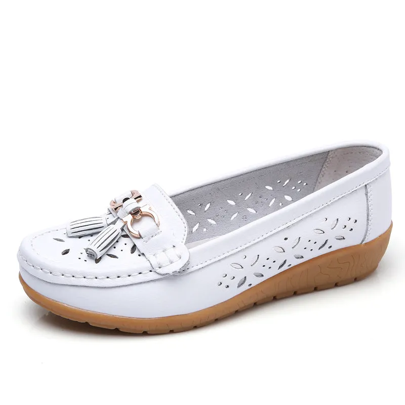 Loafers Middle-Aged and Elderly Slip-on Flats