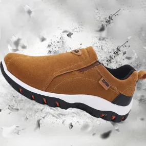 Men Flat Slip On Loafers Rubber Sneaker