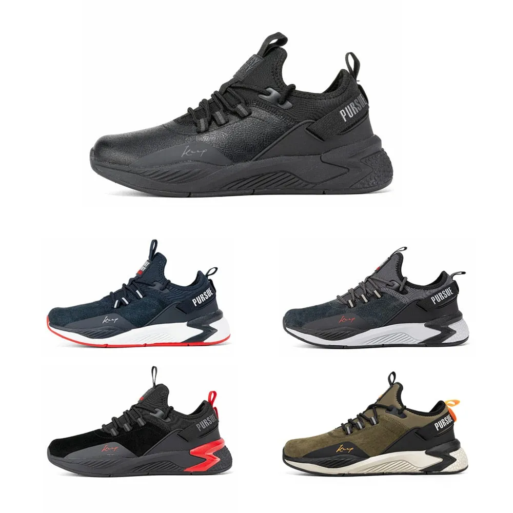 Men Running Shoes Non-slip Shock Absorption Sneaker Lightweight Tennis Shoe Breathable Casual Shoes
