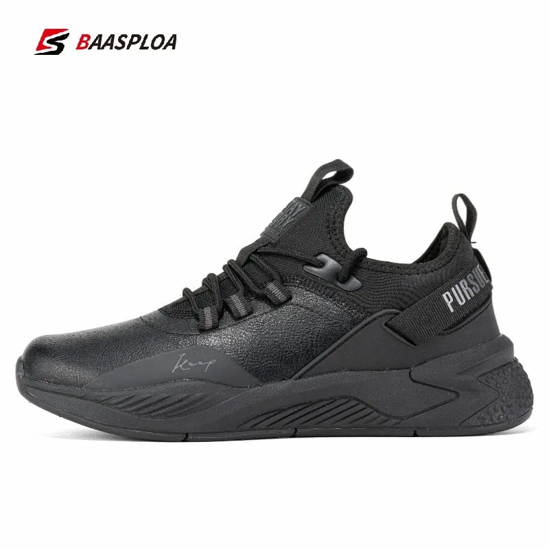 Men Running Shoes Non-slip Shock Absorption Sneaker Lightweight Tennis Shoe Breathable Casual Shoes