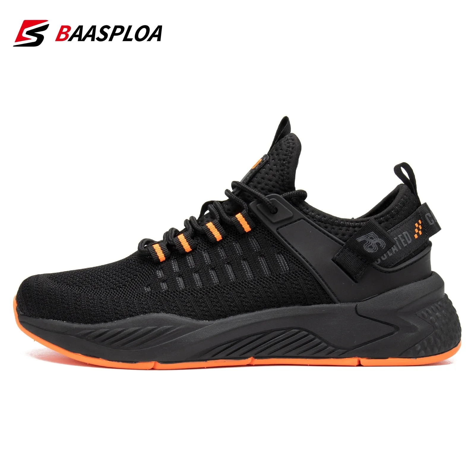 Men Running Shoes Non-slip Shock Absorption Sneaker Lightweight Tennis Shoe Breathable Casual Shoes