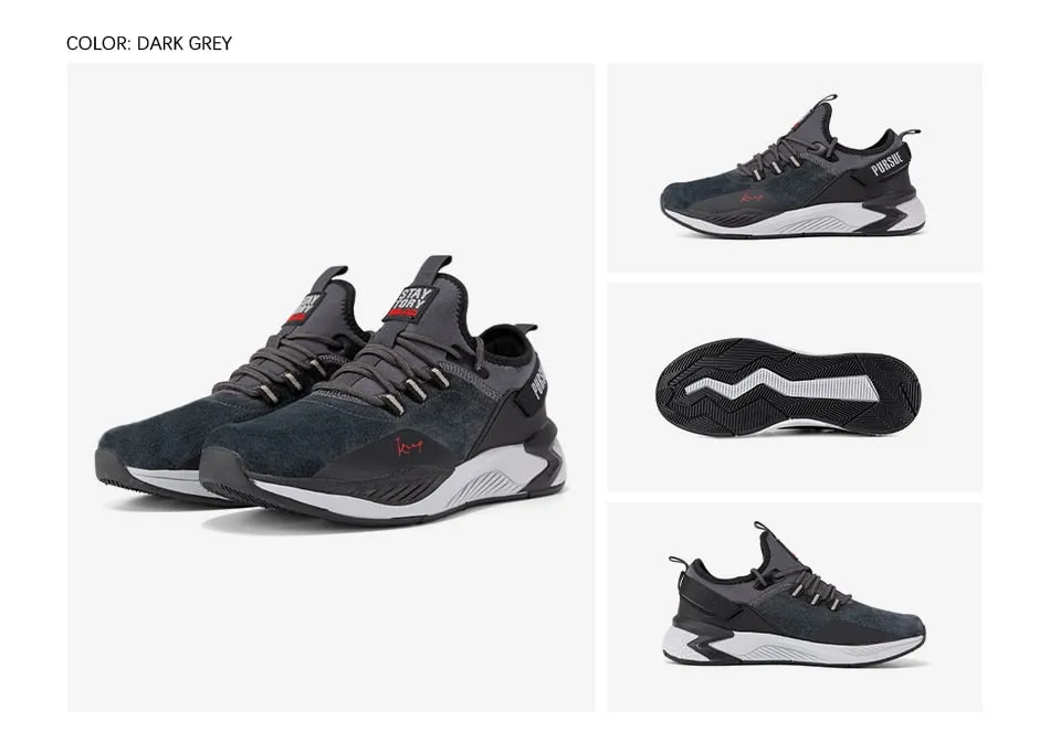 Men Running Shoes Non-slip Shock Absorption Sneaker Lightweight Tennis Shoe Breathable Casual Shoes