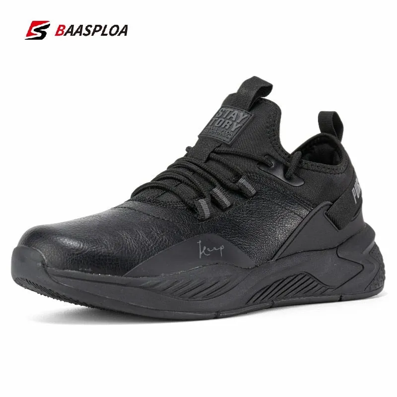 Men Running Shoes Non-slip Shock Absorption Sneaker Lightweight Tennis Shoe Breathable Casual Shoes