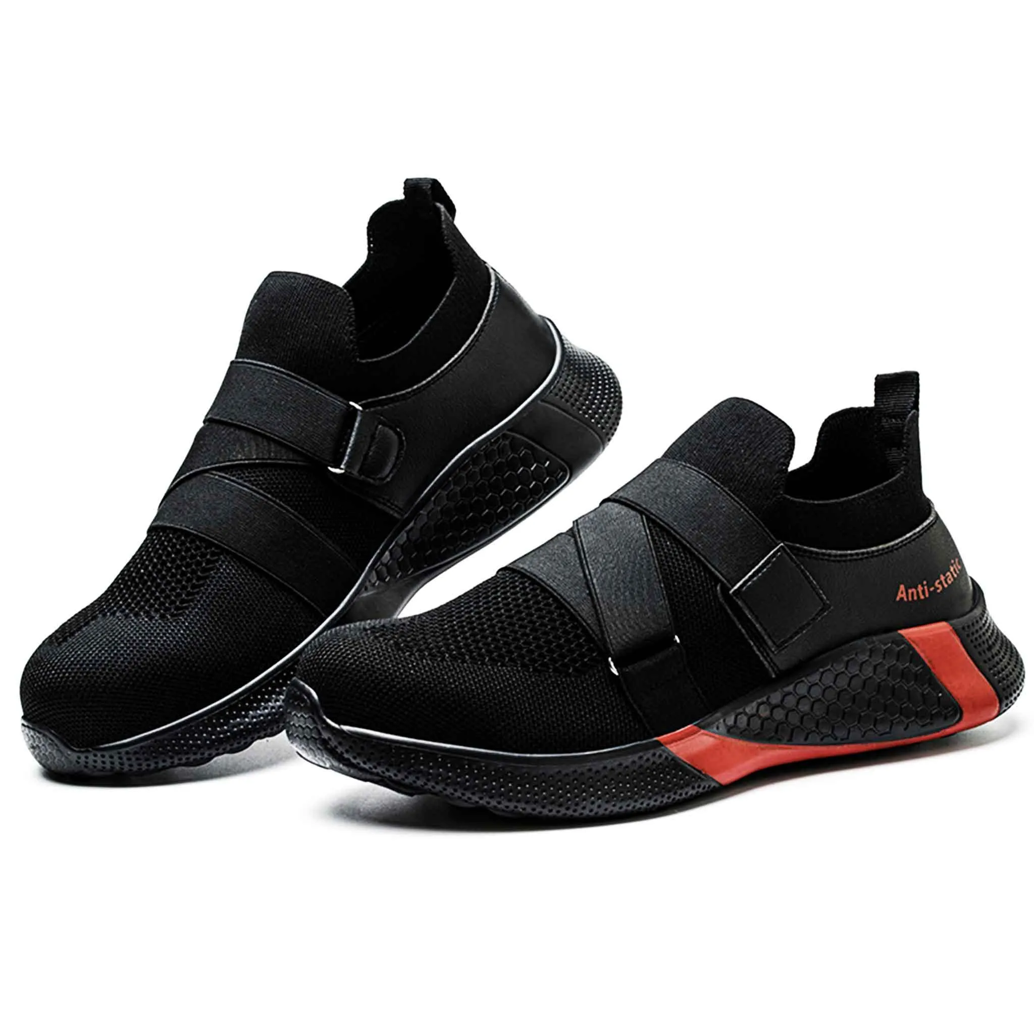 Men's Steel Toe Velcro Sneaker - ESD Rated | B260